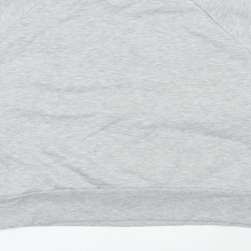 Primark Womens Grey Cotton Pullover Sweatshirt Size M