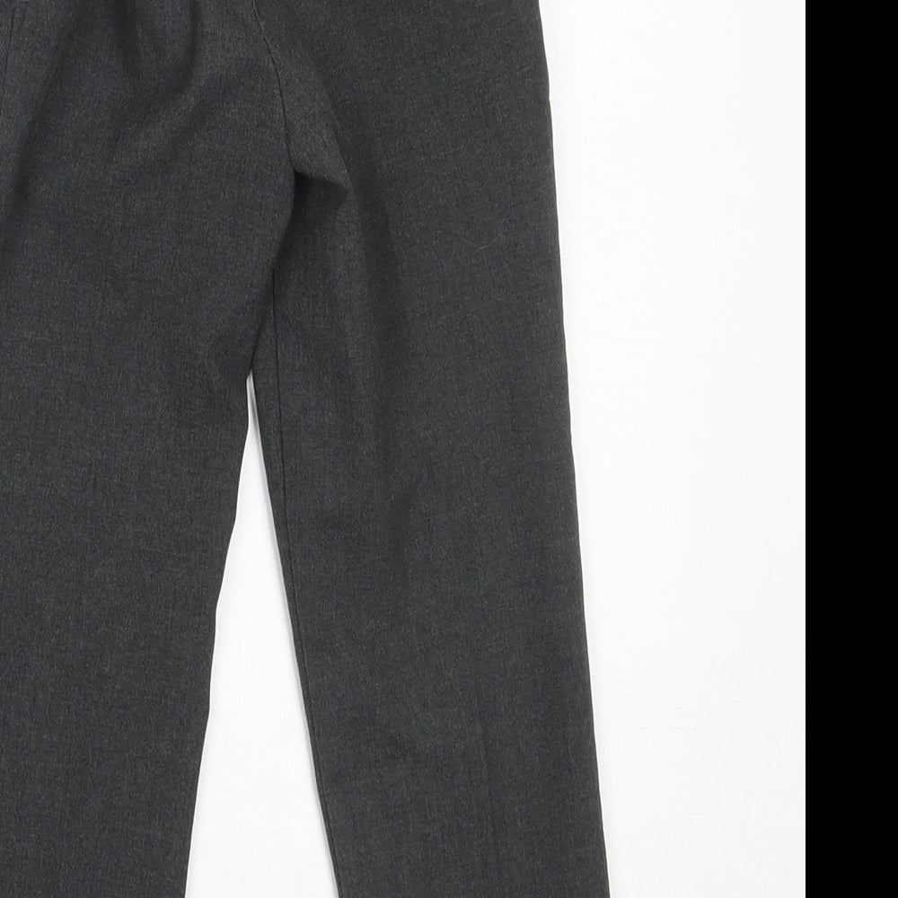 Marks and Spencer Boys Grey Polyester Dress Pants Trousers Size 3-4 Years Regular - school