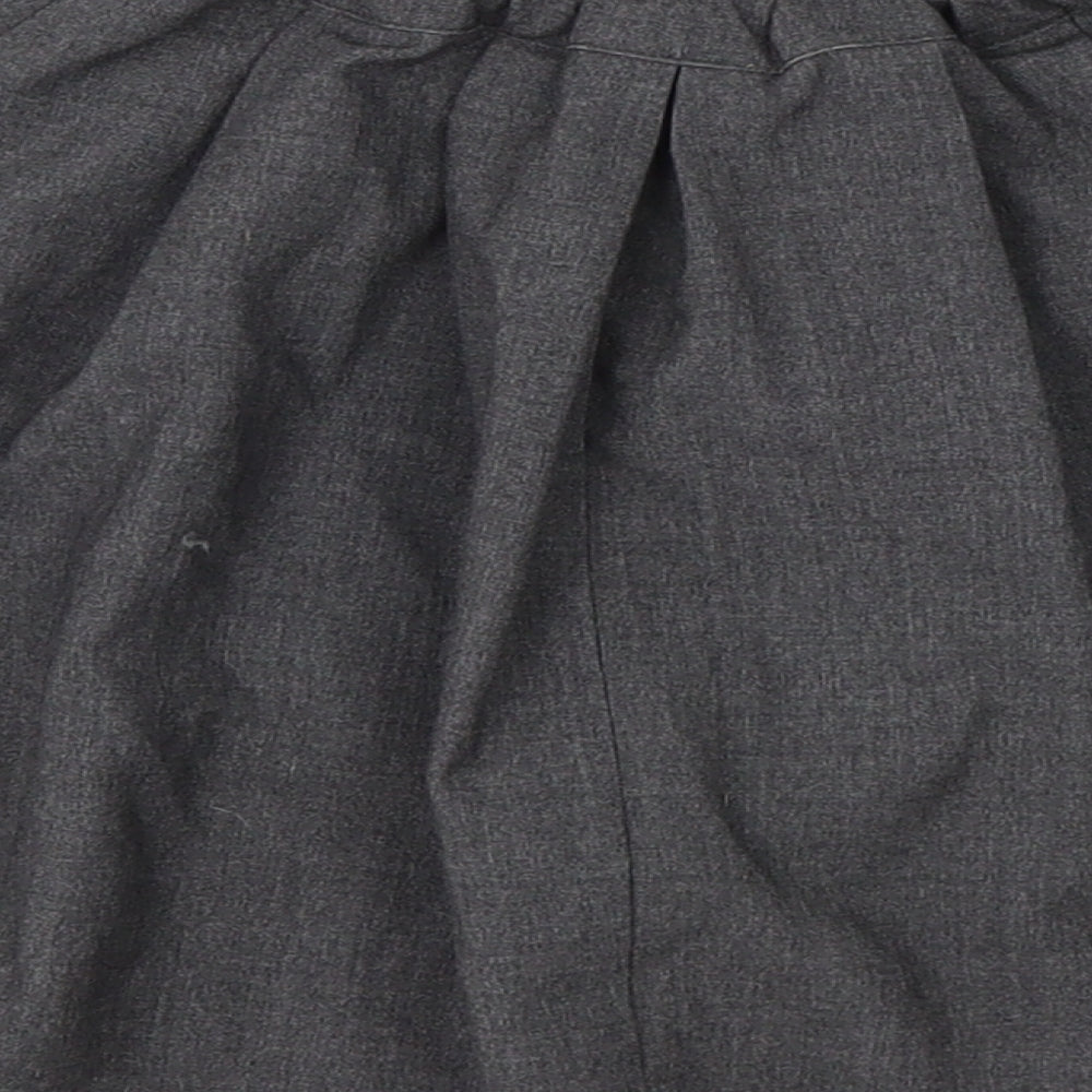 Nutmeg Girls Grey Polyester A-Line Skirt Size 5-6 Years Regular - School wear