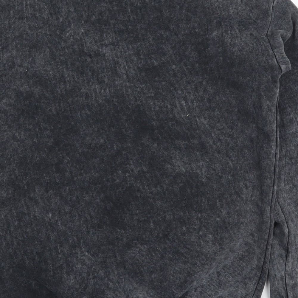 Select Womens Grey Cotton Pullover Sweatshirt Size S Pullover - Milano