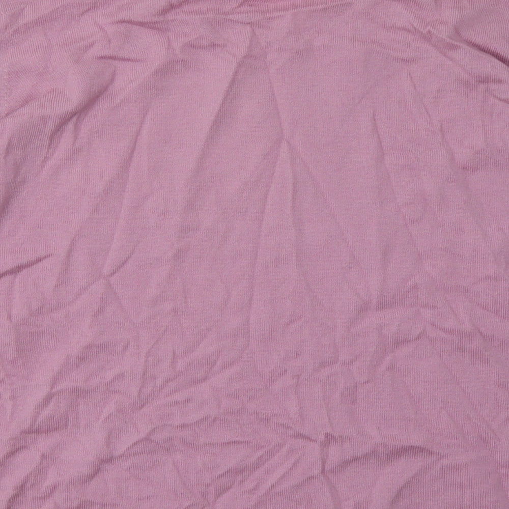 Penny Plain Womens Pink Wool Pullover Sweatshirt Size XL Pullover