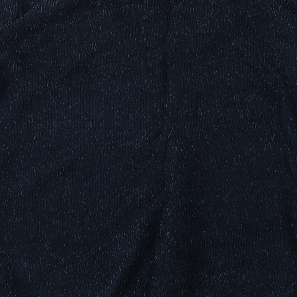 Oasis Womens Blue Viscose Pullover Sweatshirt Size M Pullover