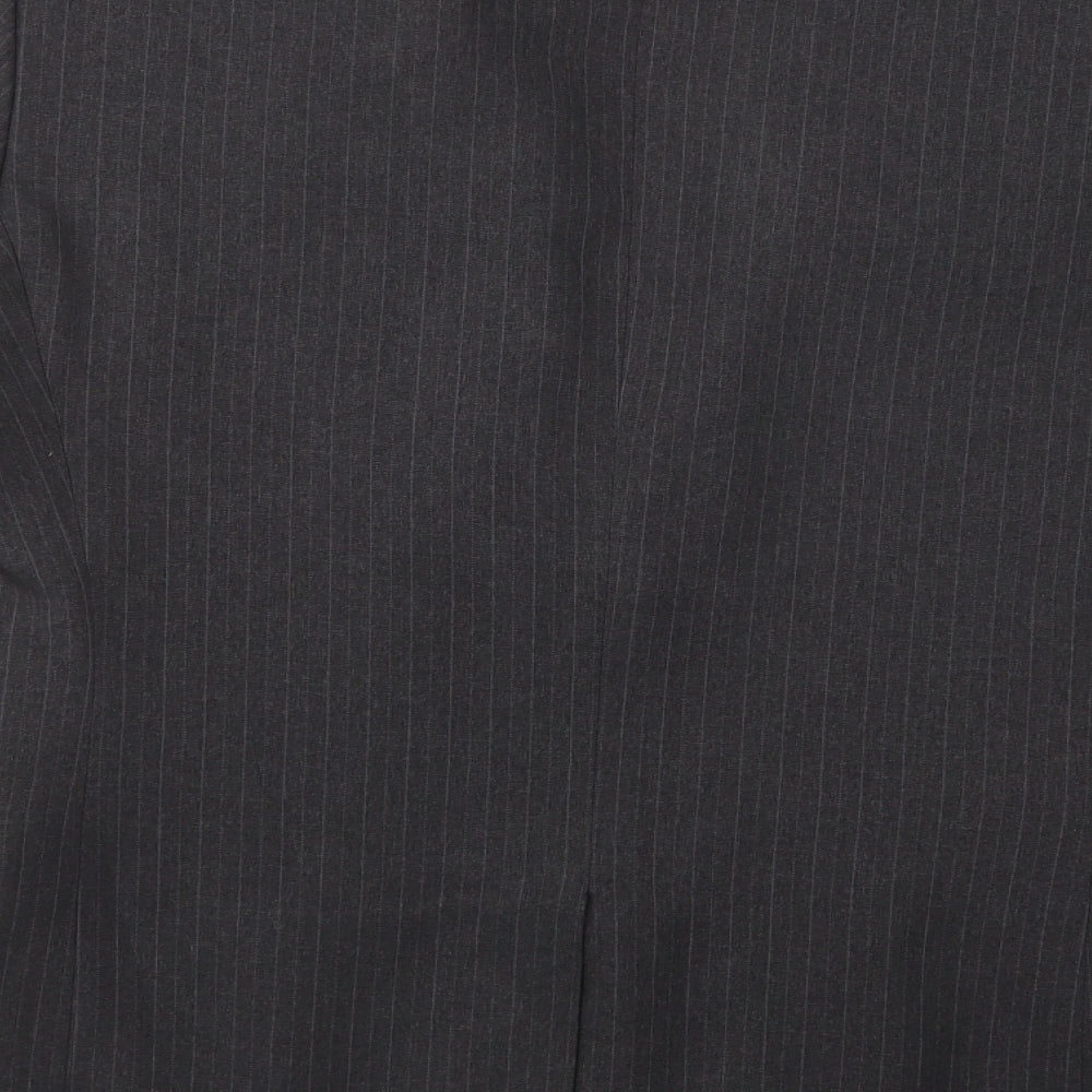 Taylor & Wright Mens Grey Striped Jacket Blazer Size 38