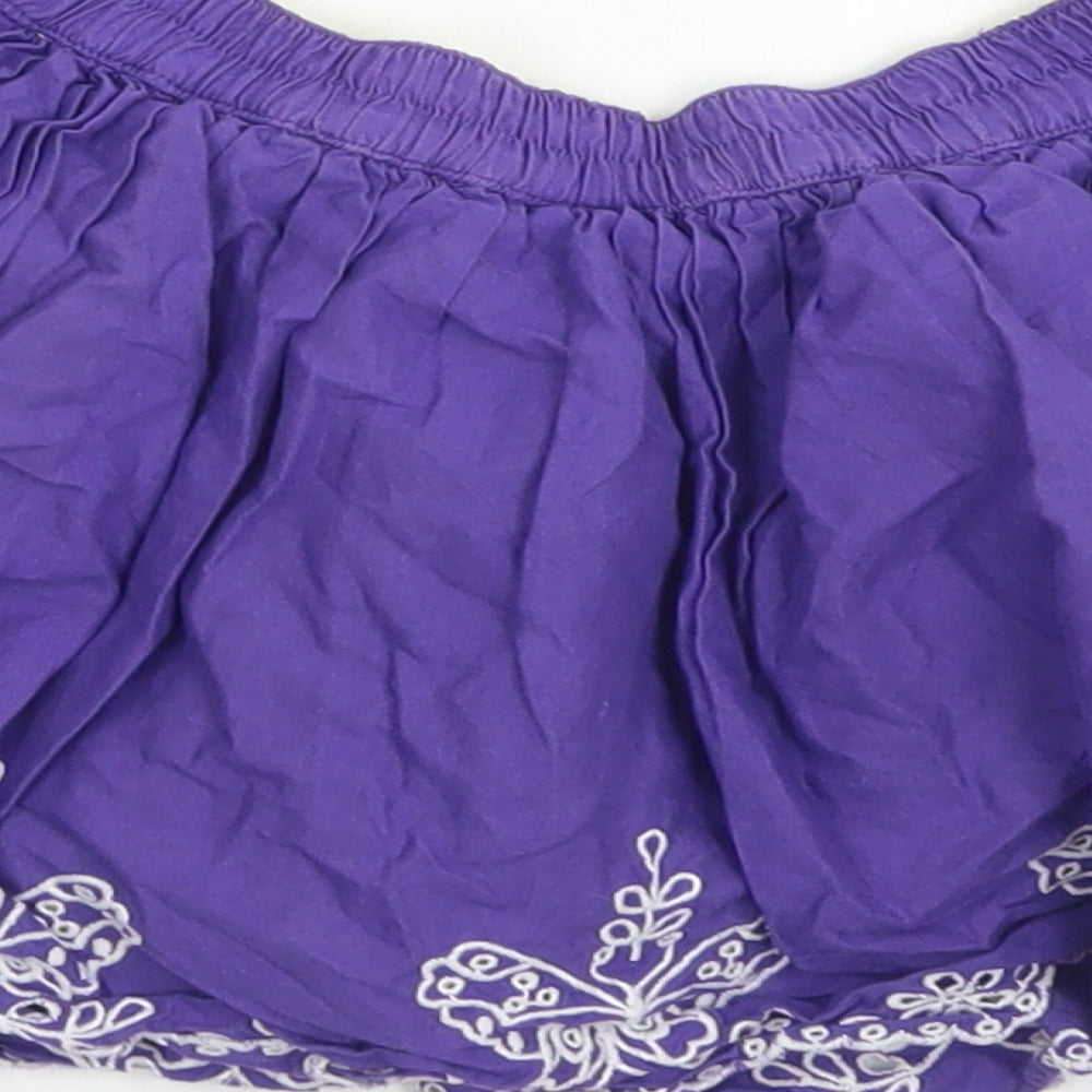 Mini LCub Girls Purple Cotton Tutu Skirt Size 3-4 Years Regular