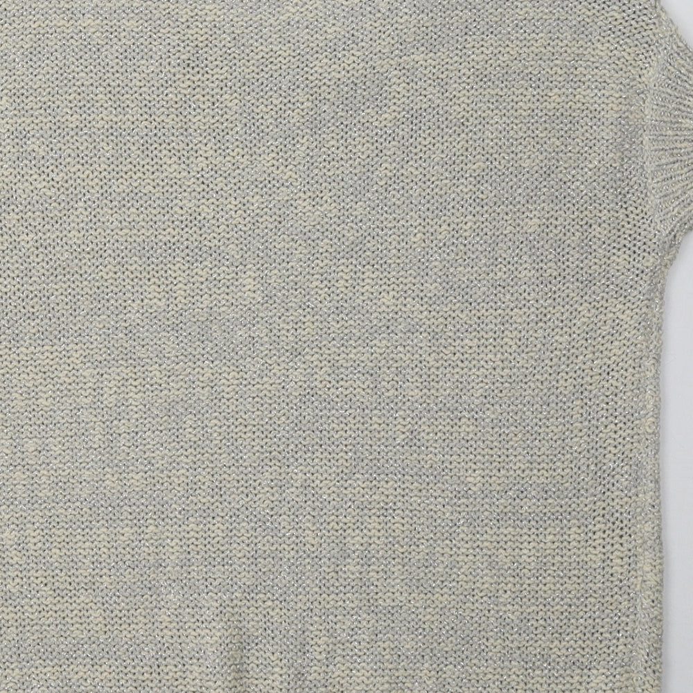 George Womens Beige Cotton Pullover Sweatshirt Size 10 Pullover