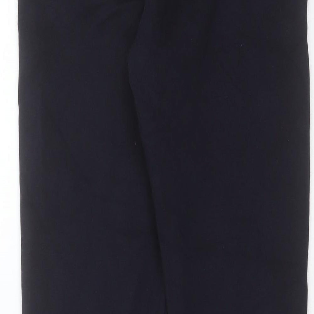 TU Girls Blue Cotton Jogger Trousers Size 9 Months Regular