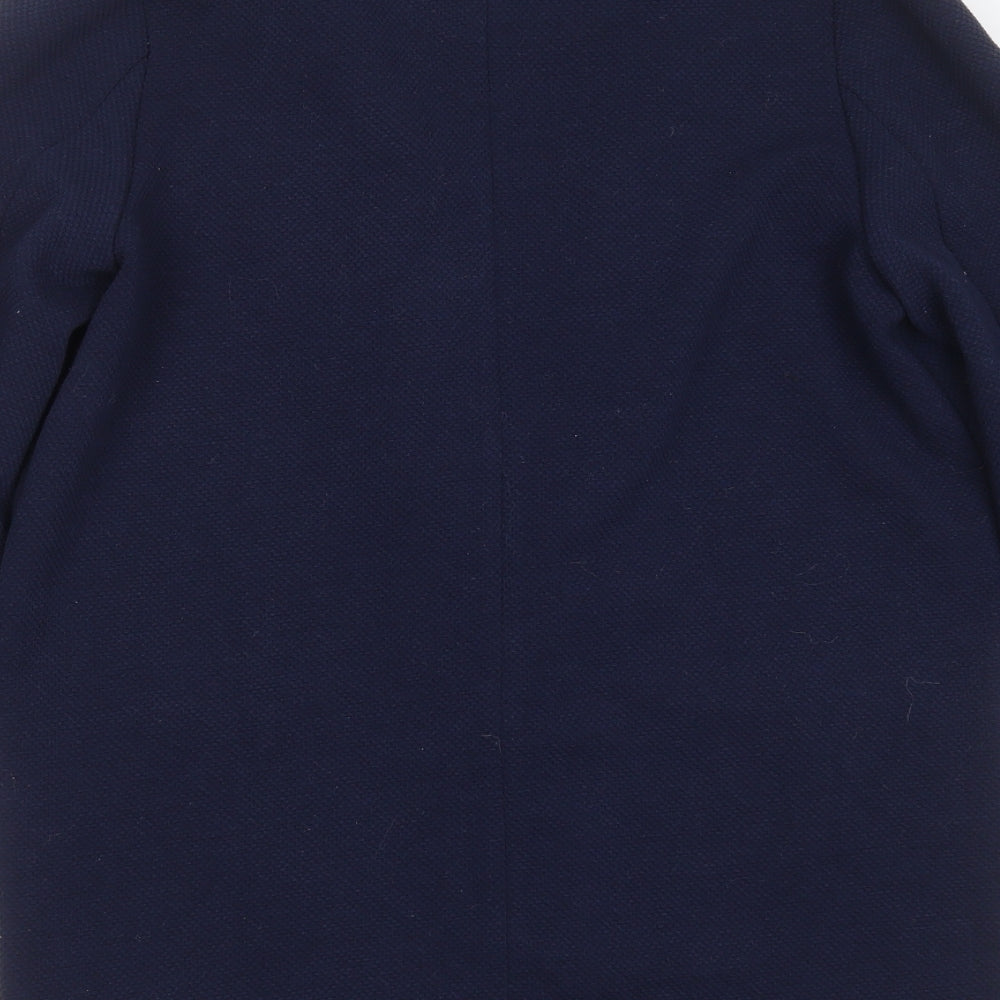NEXT Womens Blue Geometric Jacket Size 12