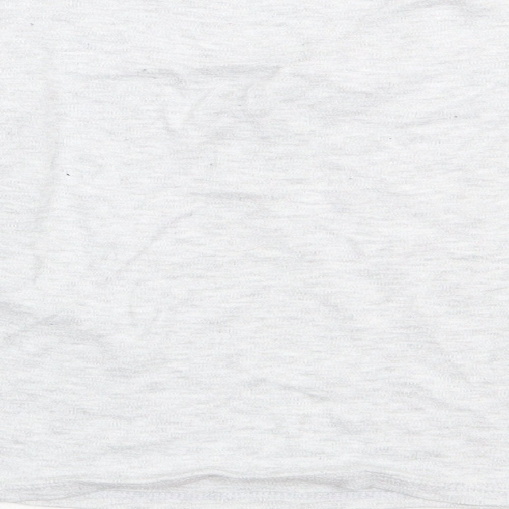 George Boys Grey Cotton Basic Casual Size 7-8 Years Crew Neck Pullover - Elf Christmas