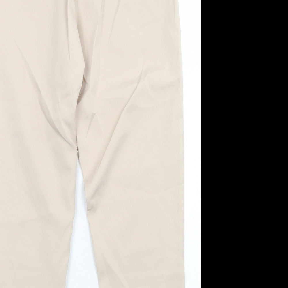 Rebellious Womens Brown Polyester Dress Pants Trousers Size 6 L26 in Regular Hook & Eye