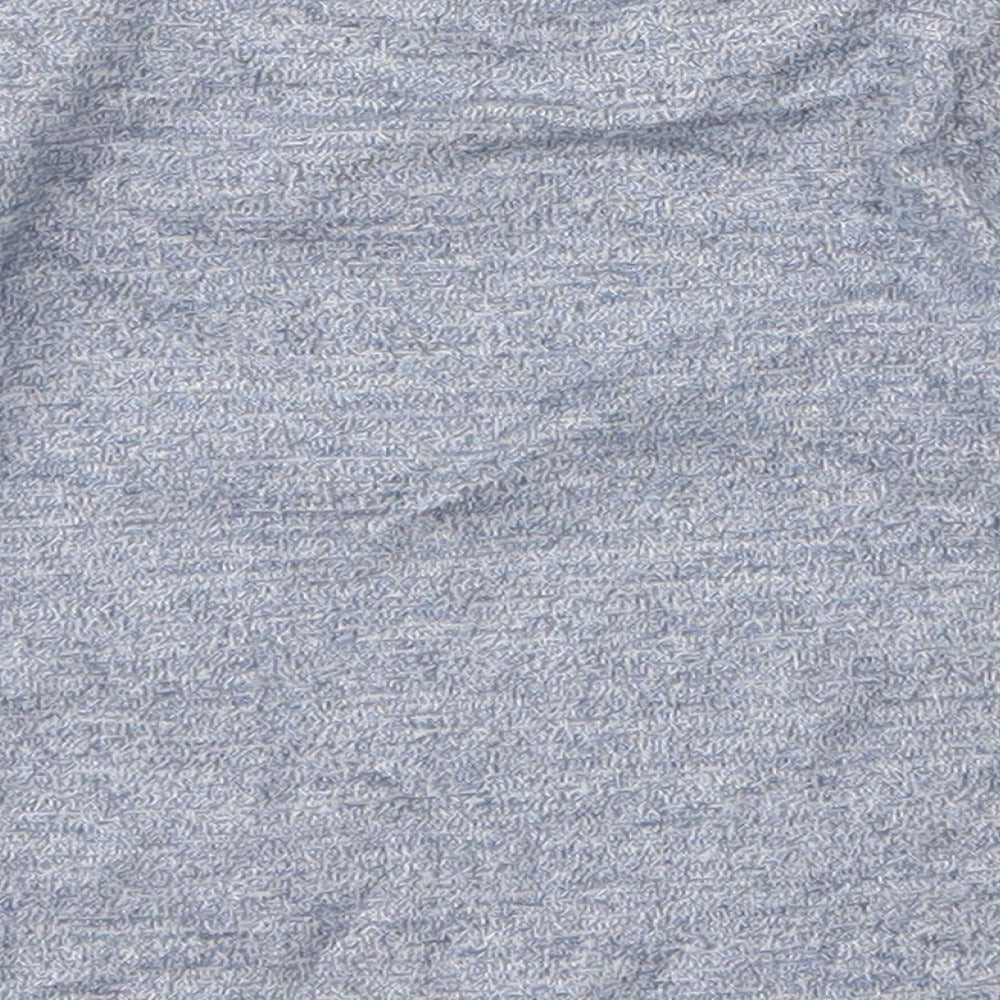 F&F Boys Grey Cotton Basic T-Shirt Size 6-9 Months Round Neck