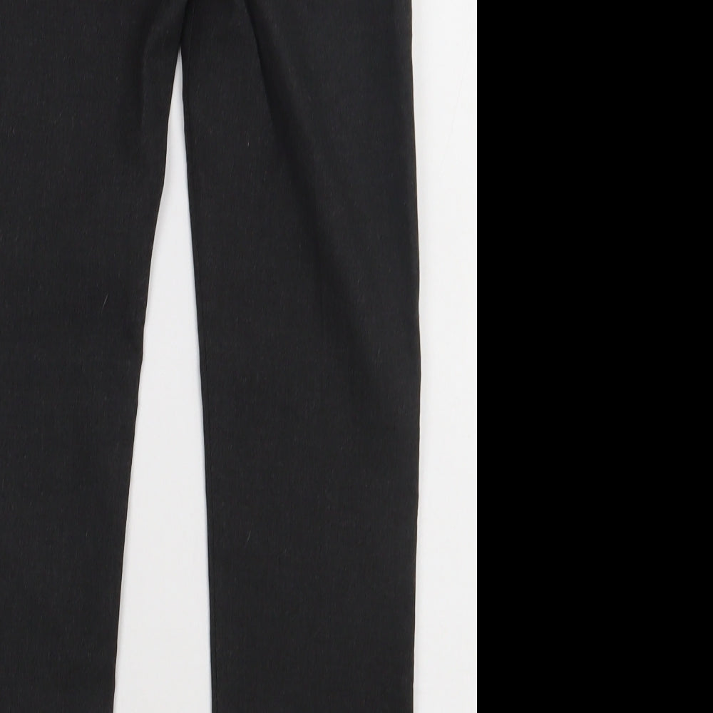 F&F Boys Grey Polyester Capri Trousers Size 8-9 Years Regular Hook & Eye - school Wear