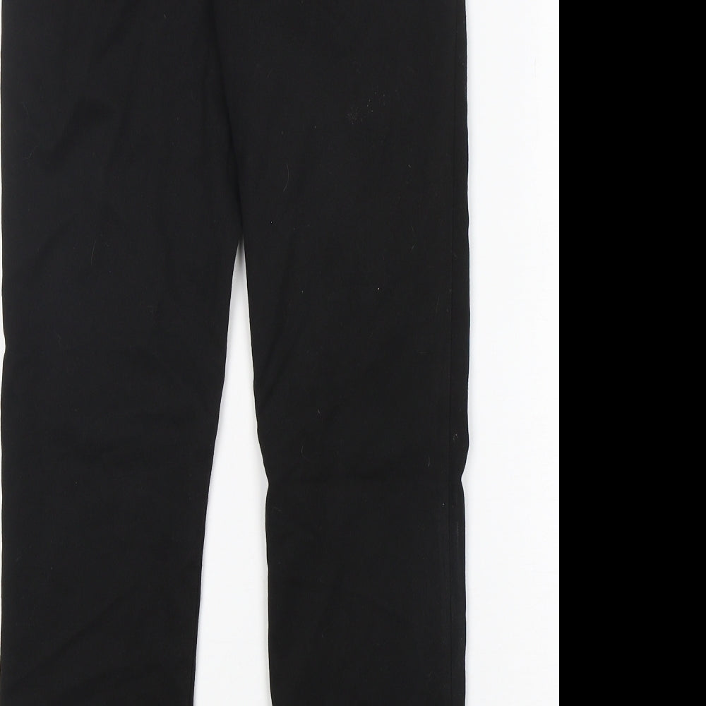 Next Boys Black Polyester Dress Pants Trousers Size 12 Years Regular