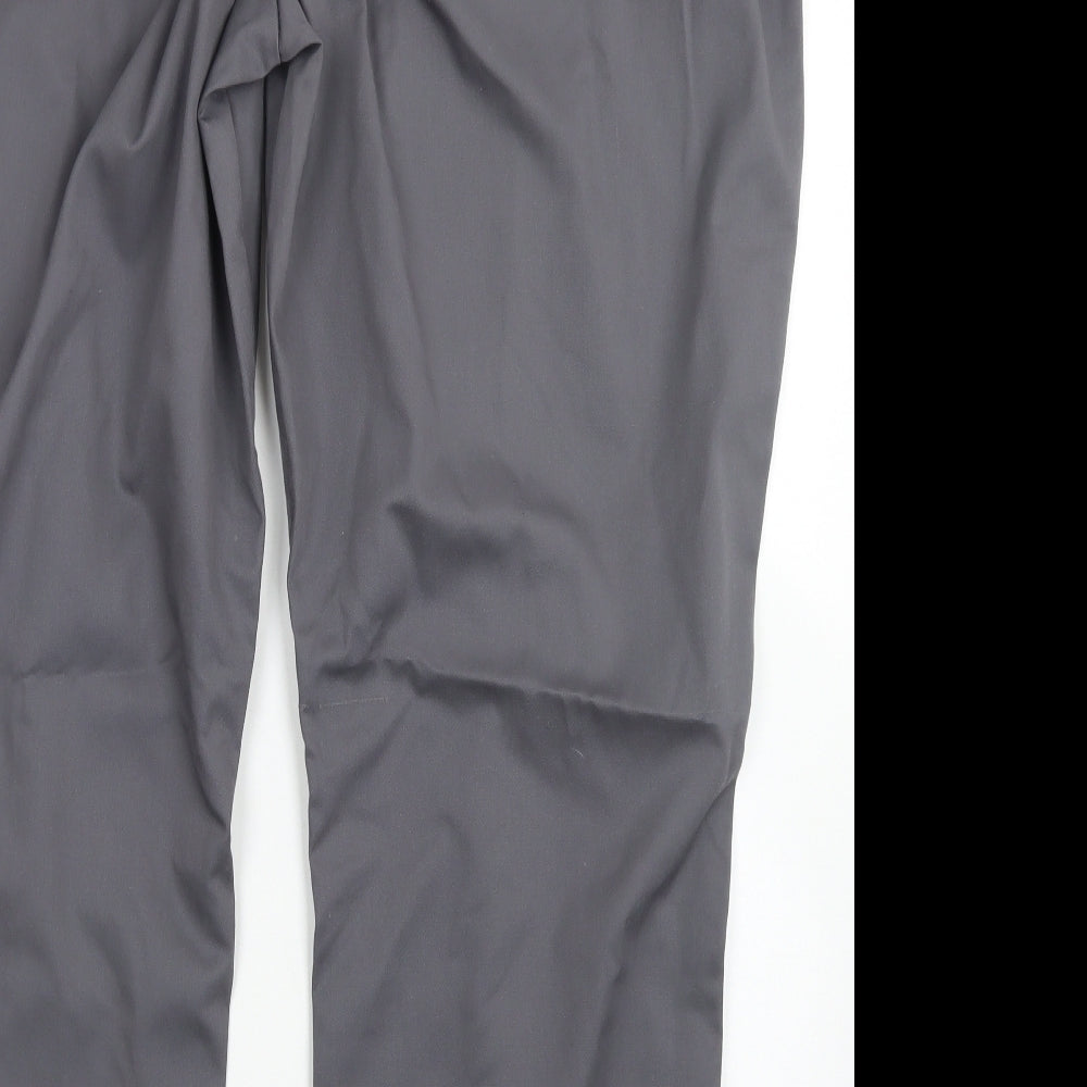Alexandra Womens Grey Polyester Dress Pants Trousers Size 22 L27 in Regular