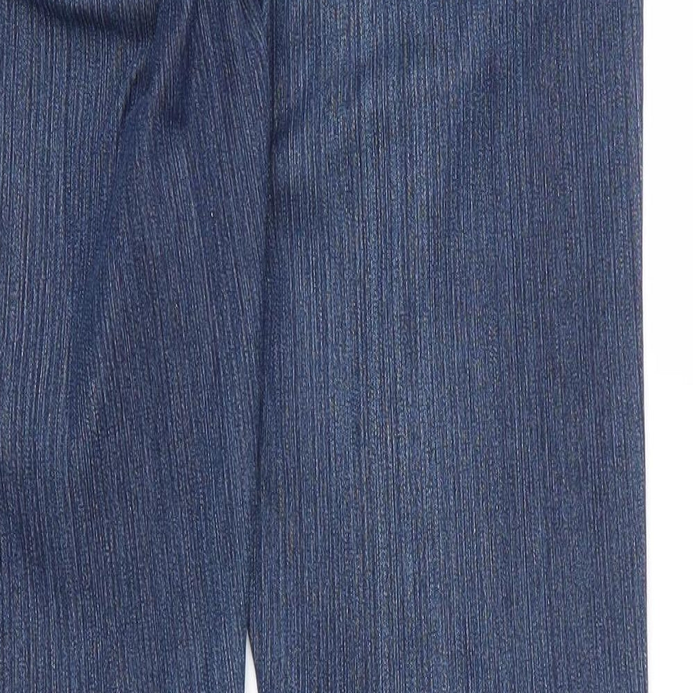 Bay Womens Blue Cotton Skinny Jeans Size 8 L31 in Regular Zip