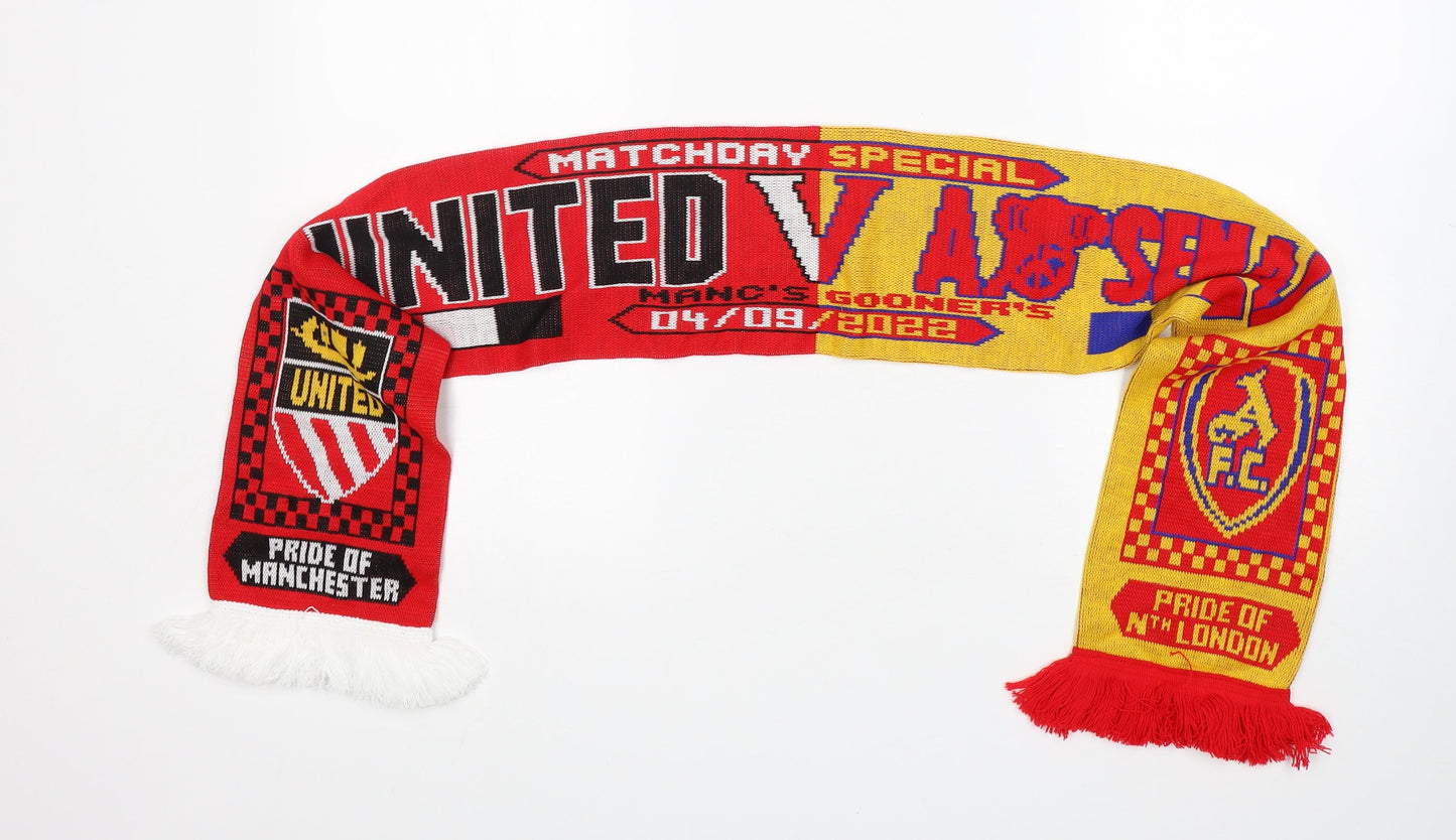 Preworn Football Scarf - Manchester United VS Arsenal