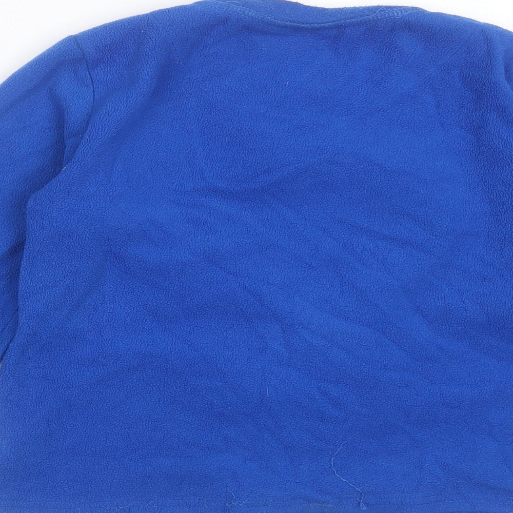 Primark Boys Blue Solid Polyester Pyjama Top Size 7-8 Years - STAR WARS