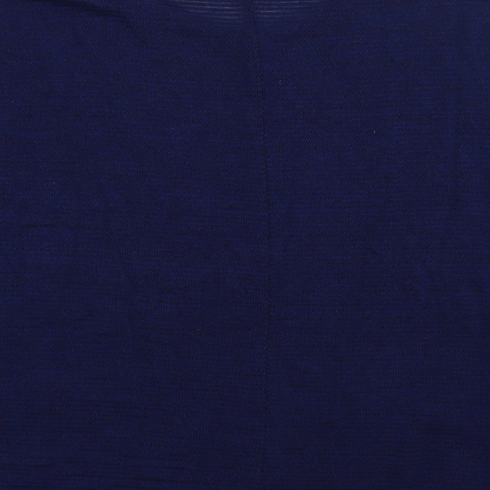 sainsburys Womens Blue Polyester Pullover Sweatshirt Size 12 Pullover