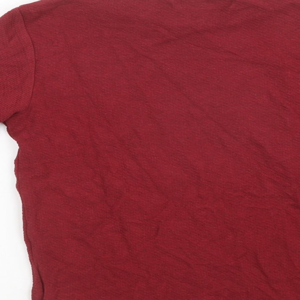 NEXT Boys Red Cotton Pullover Sweatshirt Size 10 Years