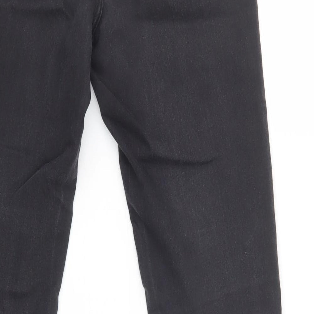 Primark Womens Black Cotton Skinny Jeans Size 8 L30 in Regular Button