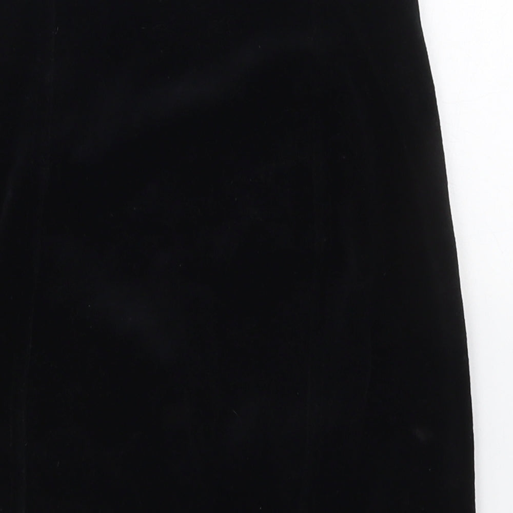 In Wear Womens Black Cotton Mini Skort Size S