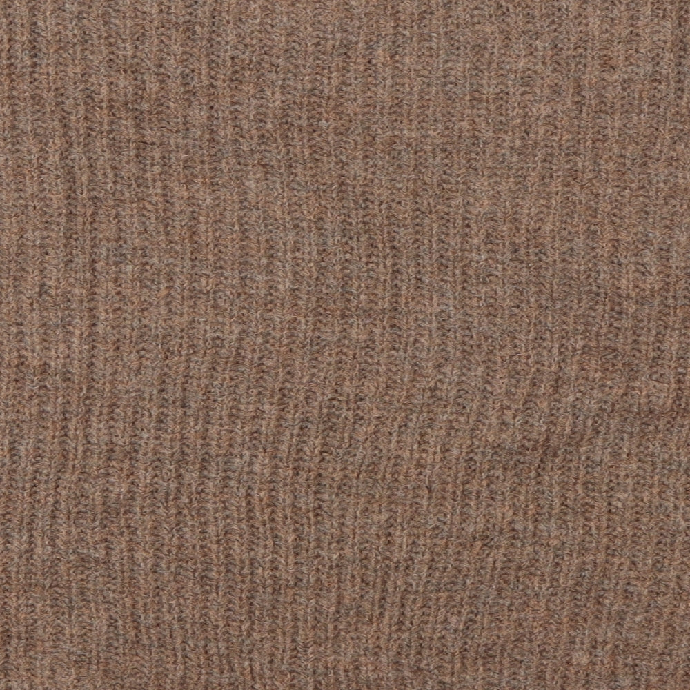 Marks and Spencer Womens Brown Round Neck Acrylic Pullover Jumper Size 16