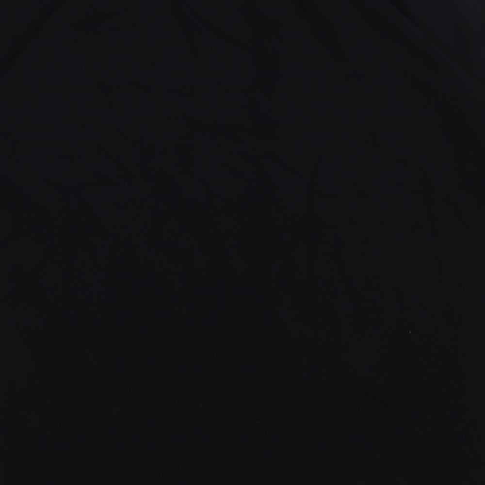Matalan Boys Black Cotton Basic T-Shirt Size 10 Years Crew Neck Pullover - this is our future