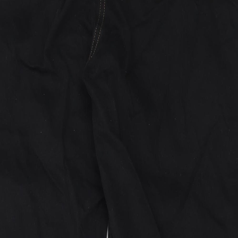 COLLUSION Womens Black Cotton Mom Jeans Size 32 in L30 in Regular