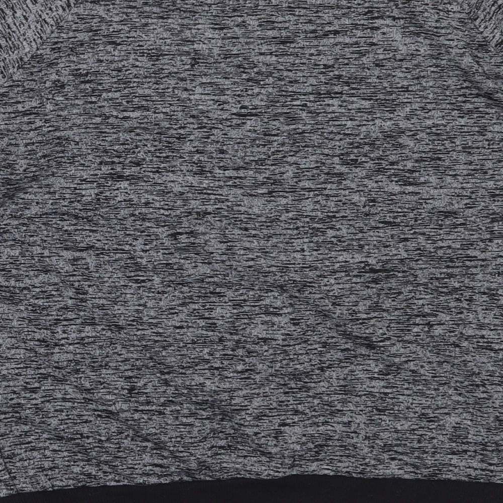 Quiz Womens Grey Polyester Pullover Sweatshirt Size S