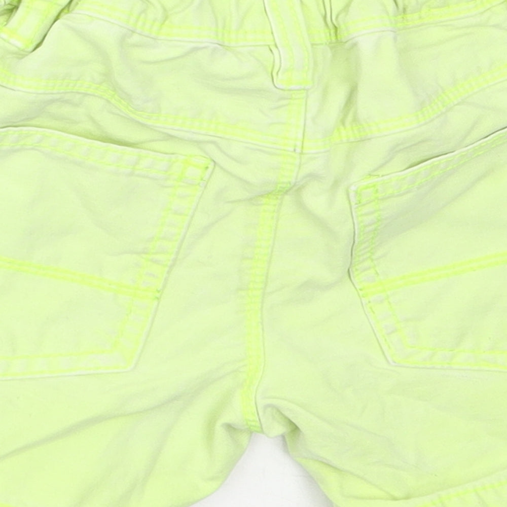 Next Boys Green Cotton Cropped Trousers Size 18-24 Months