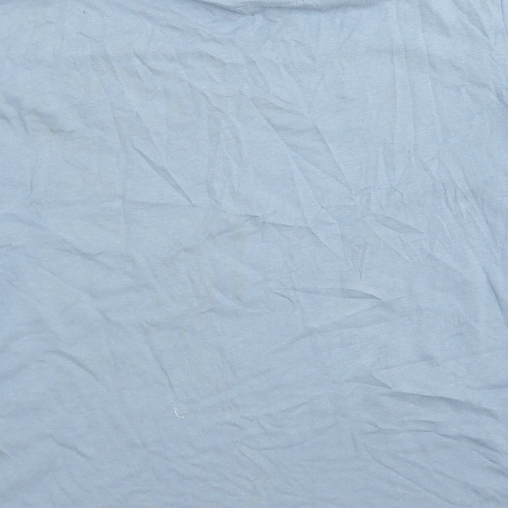 Farah Jeans Boys Blue Cotton Basic T-Shirt Size 10-11 Years Crew Neck