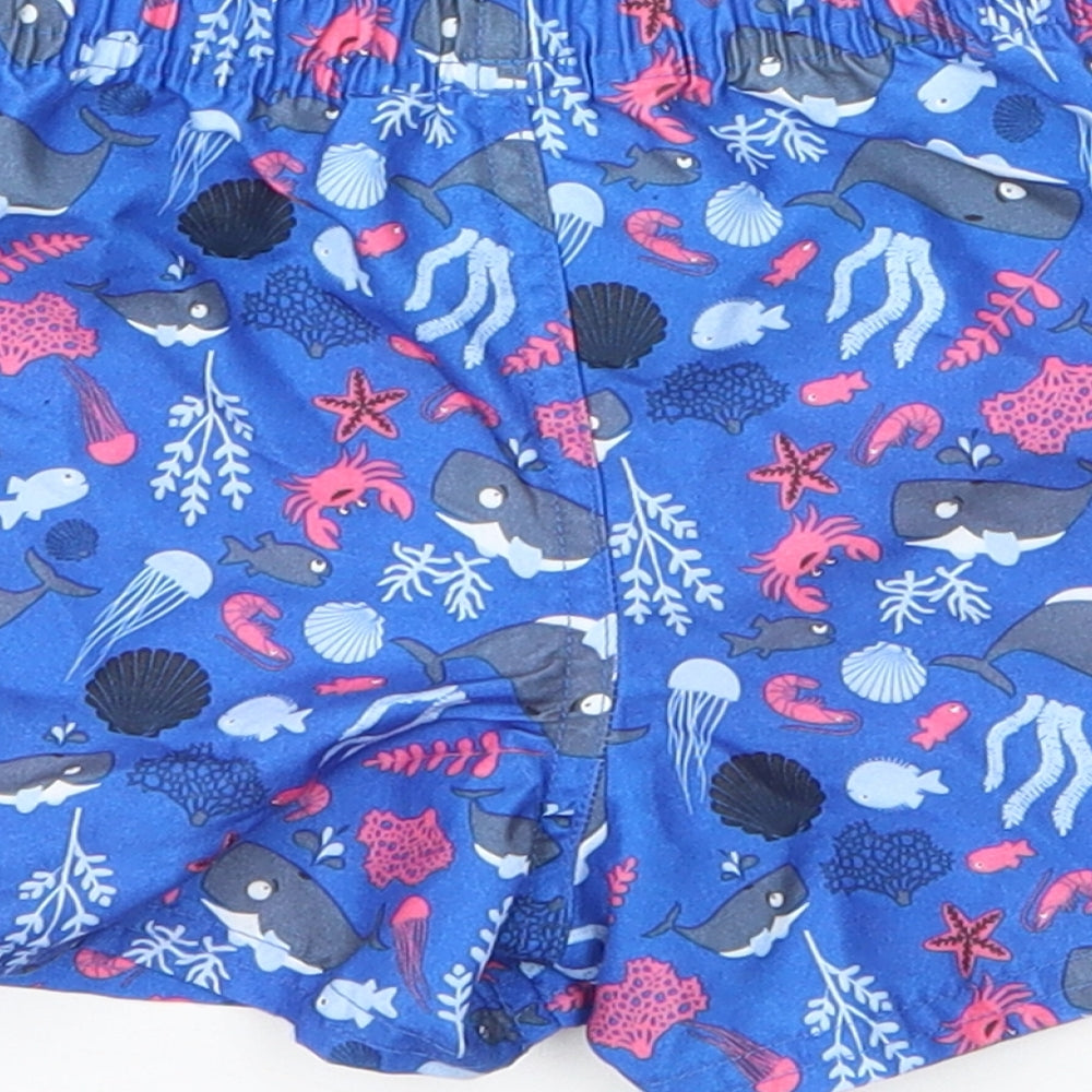 Primark Boys Blue Polyester Sweatpants Trousers Size 18 Months Drawstring