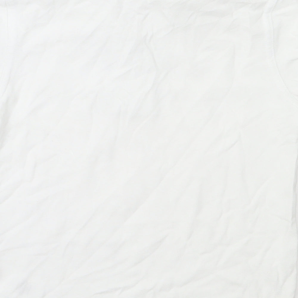 George Boys White Cotton Basic Button-Up Size 4-5 Years Collared