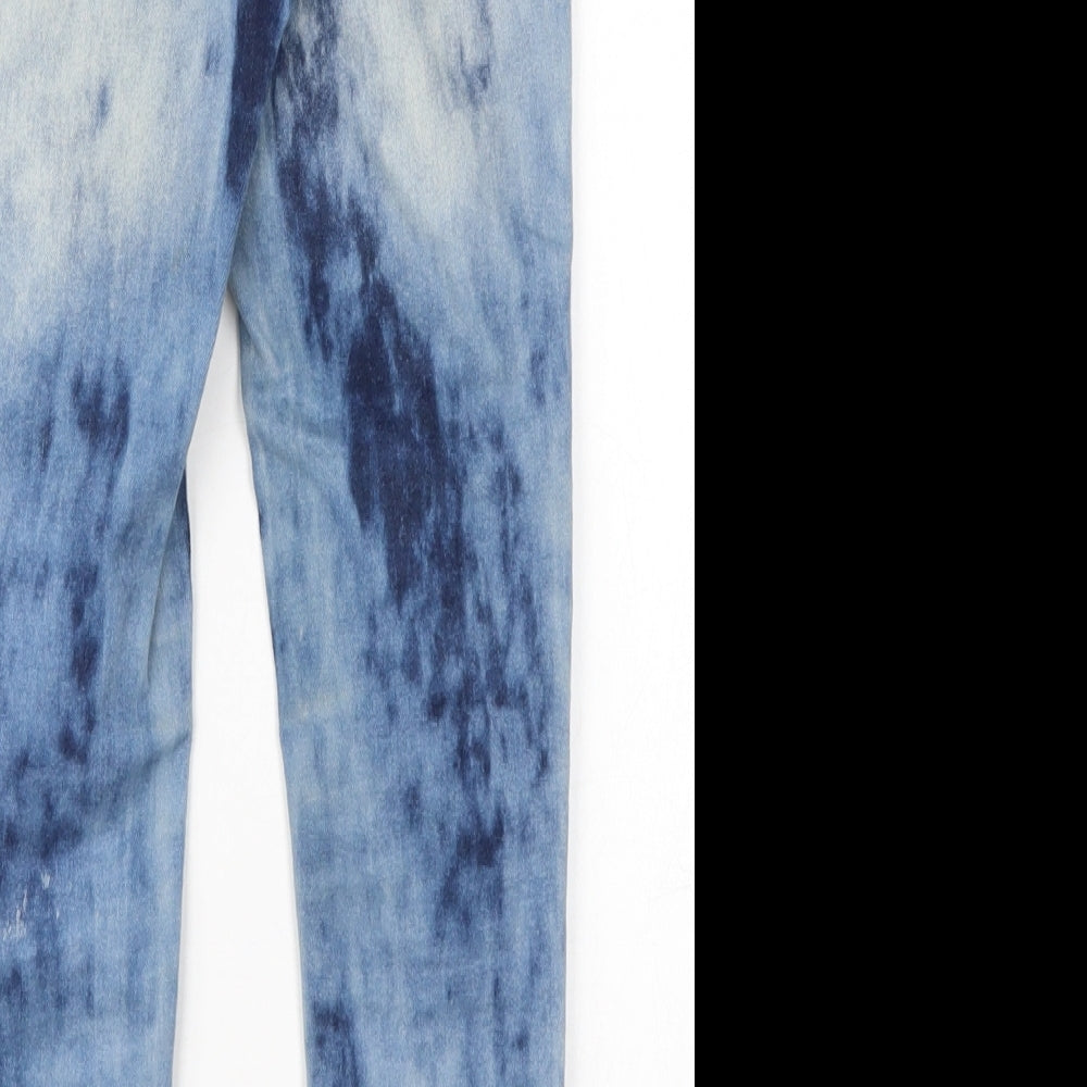 NEXT Mens Blue Cotton Skinny Jeans Size 9 Months Regular Button - Unicorn