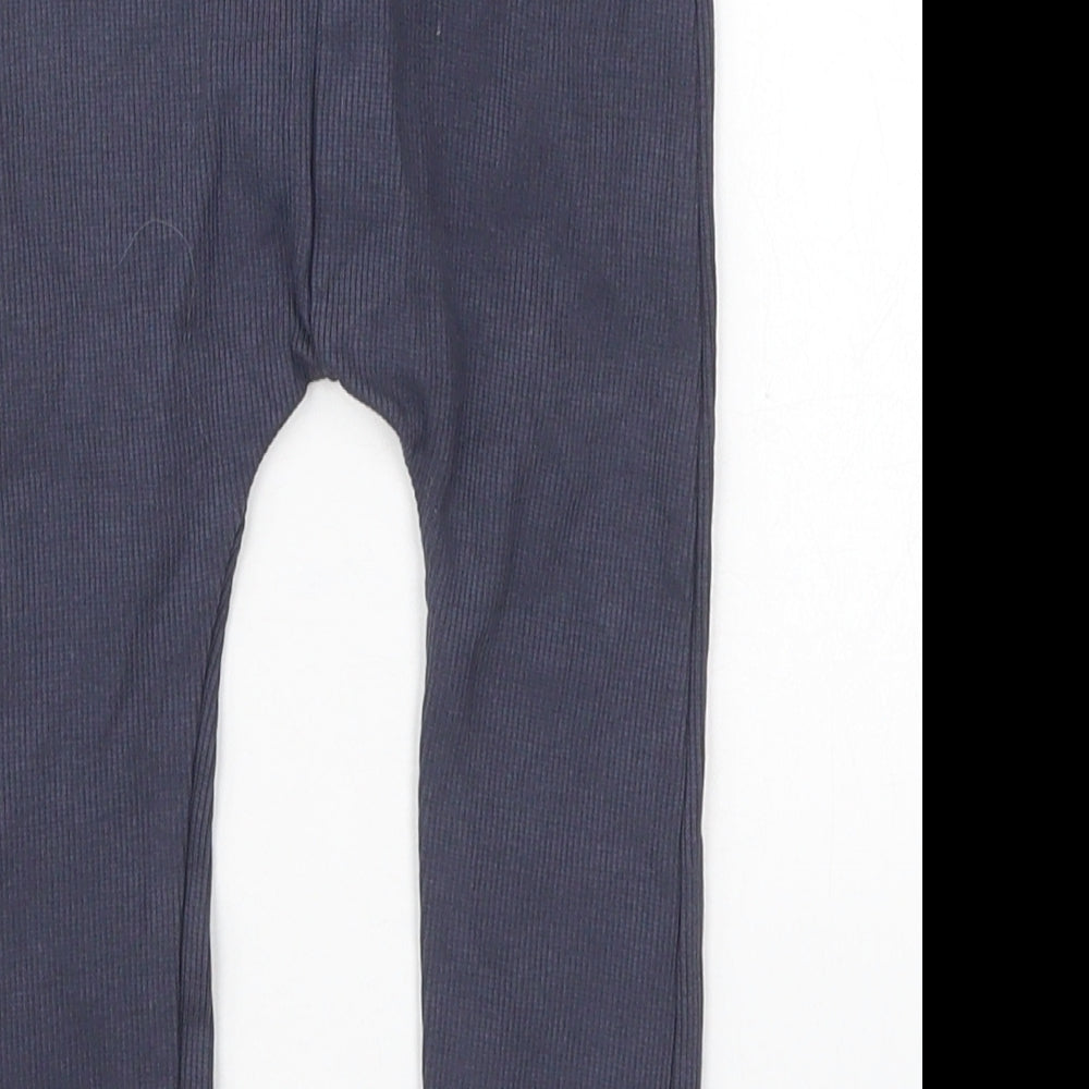 TU Baby Blue Cotton Capri Leggings Size 18-24 Months