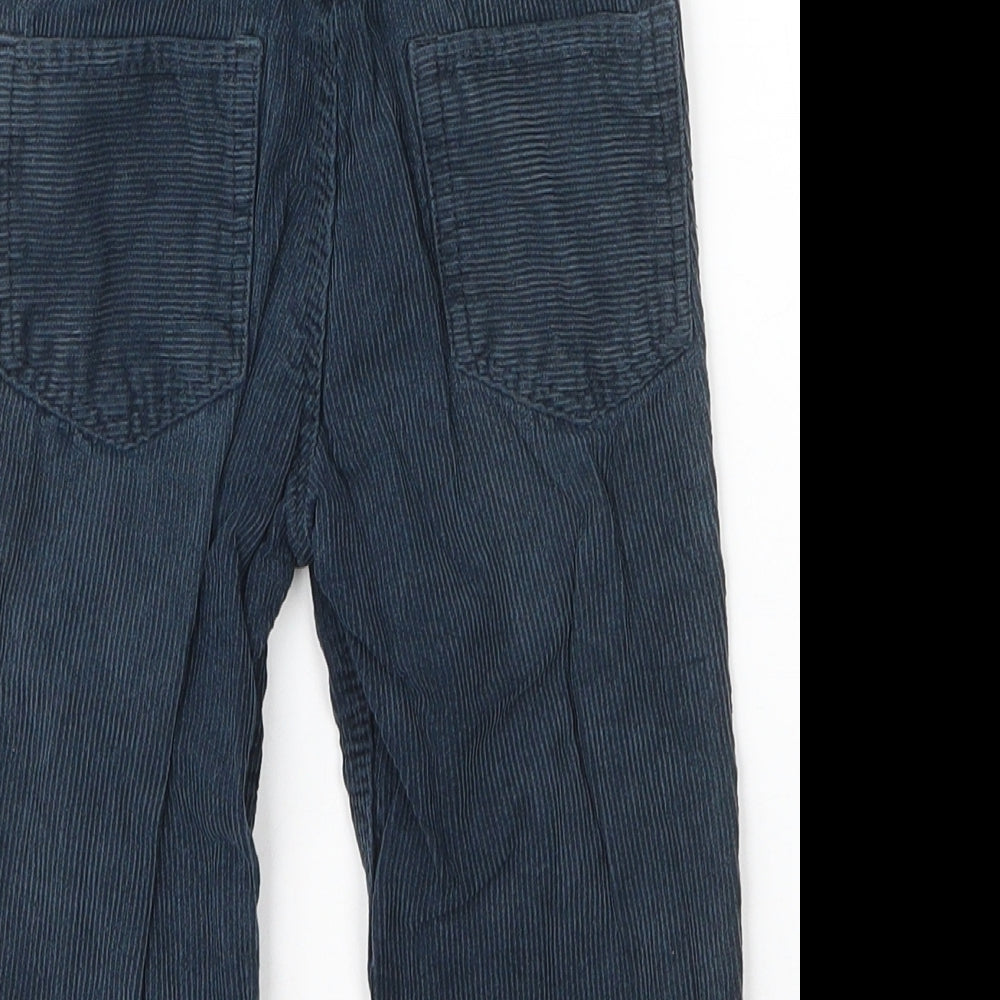 H&M Baby Blue Cotton Capri Jeans Size 12 Months Button