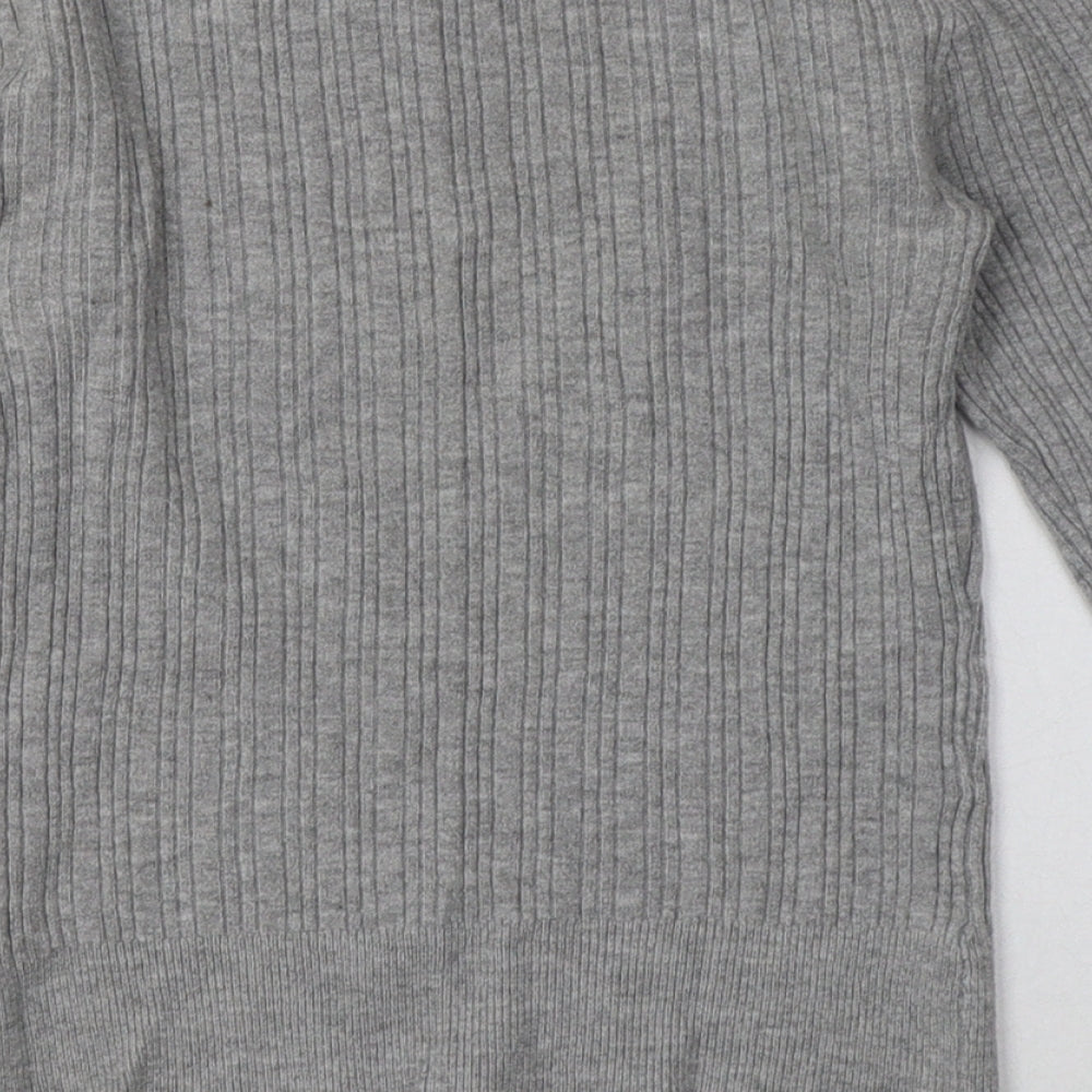 Primark Womens Grey Polyester Pullover Sweatshirt Size S Pullover