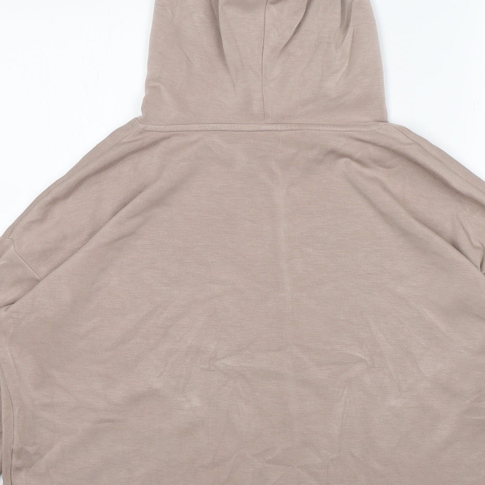 F&F Womens Beige Viscose Top Pyjama Top Size 12