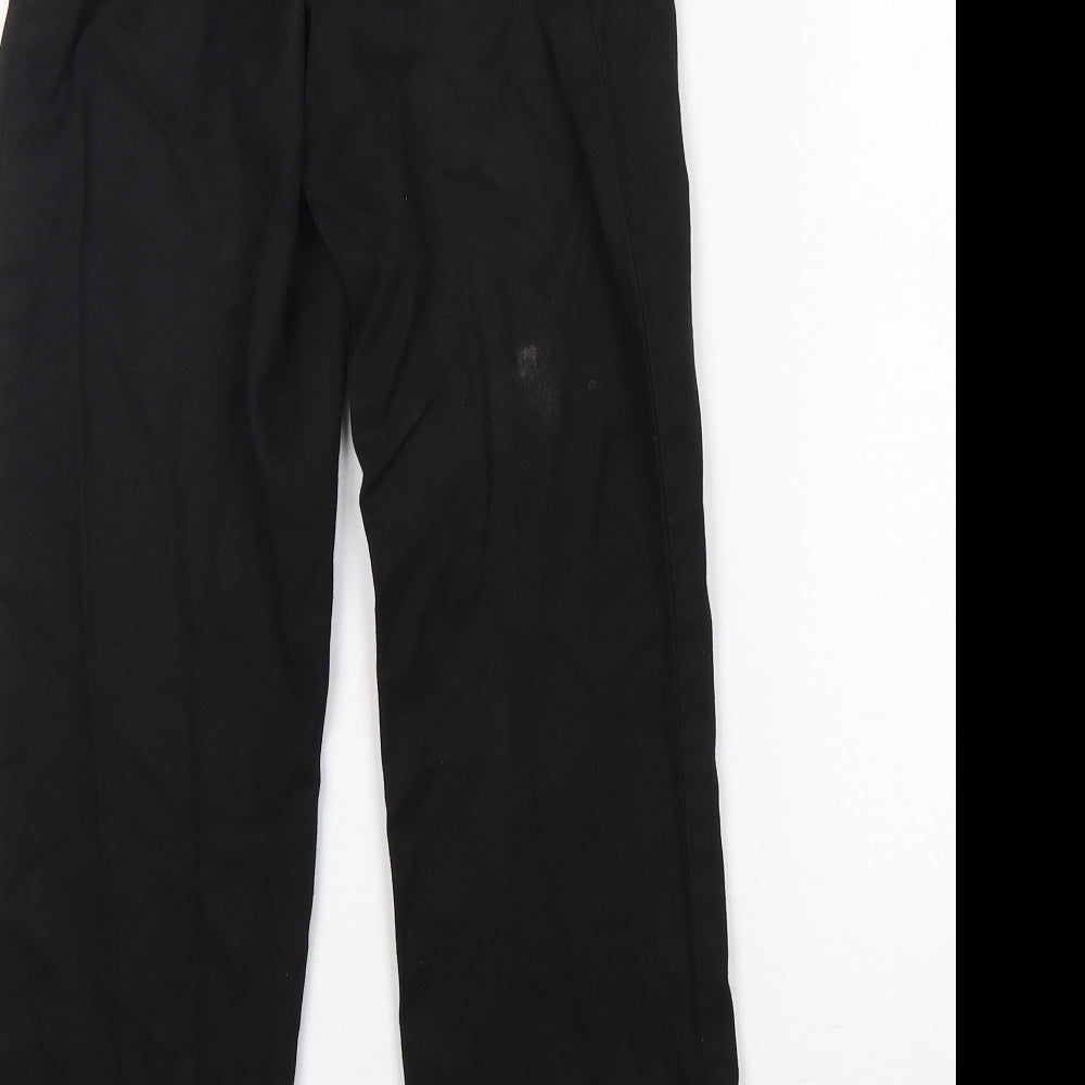 George Boys Black Polyester Dress Pants Trousers Size 11-12 Years Regular