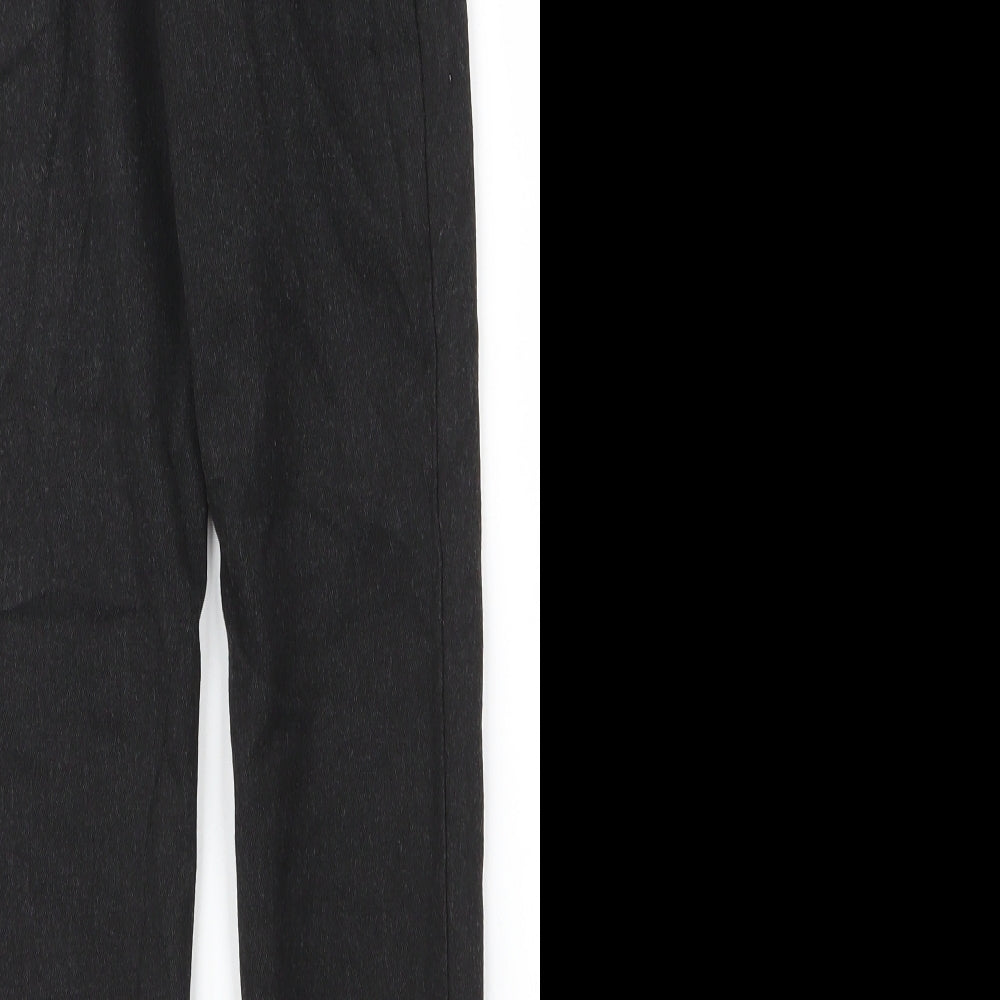 George Boys Grey Polyester Carpenter Trousers Size 6 Years Regular Zip