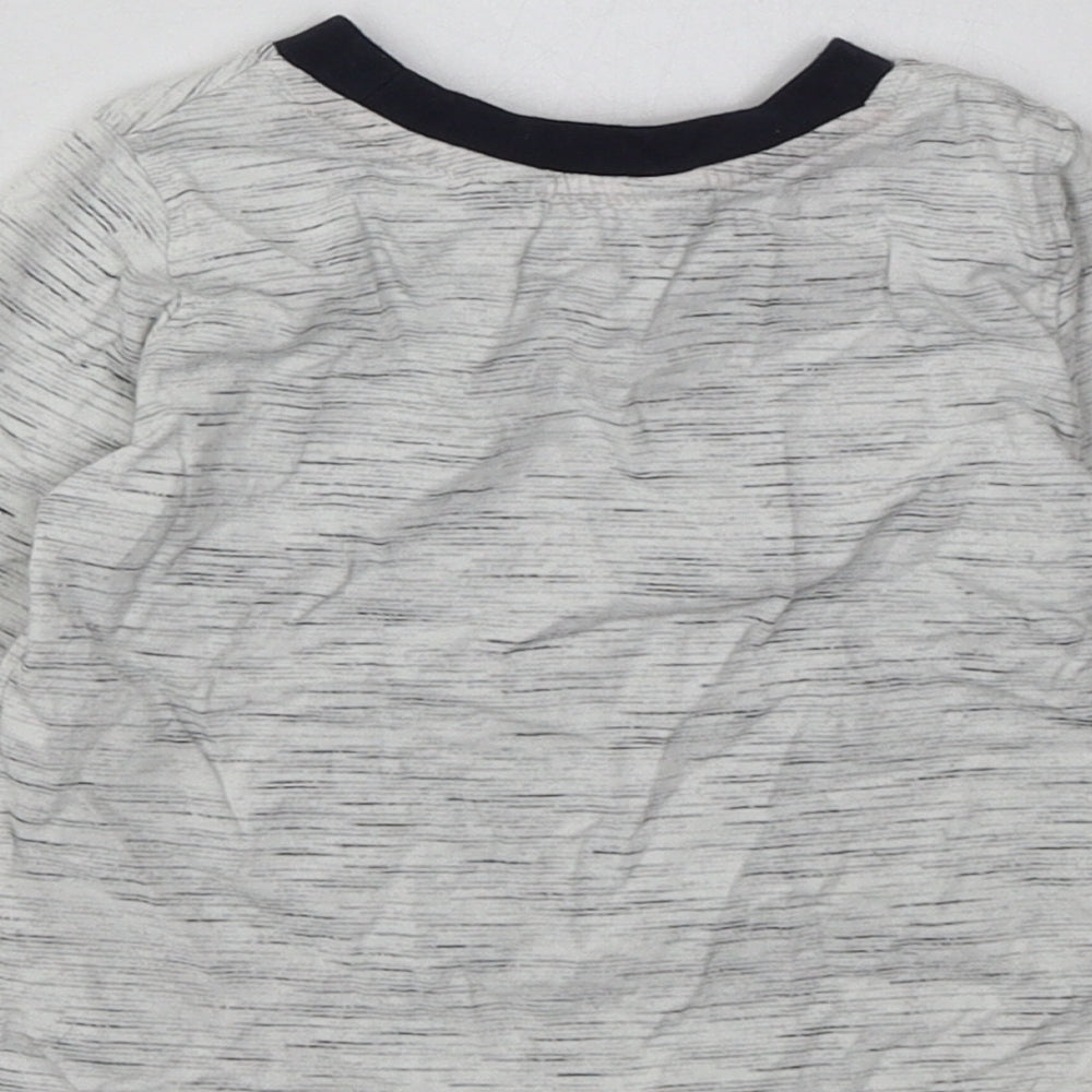 Primark Boys Grey Cotton Basic Casual Size 12-18 Months Crew Neck Pullover - daddys superstar