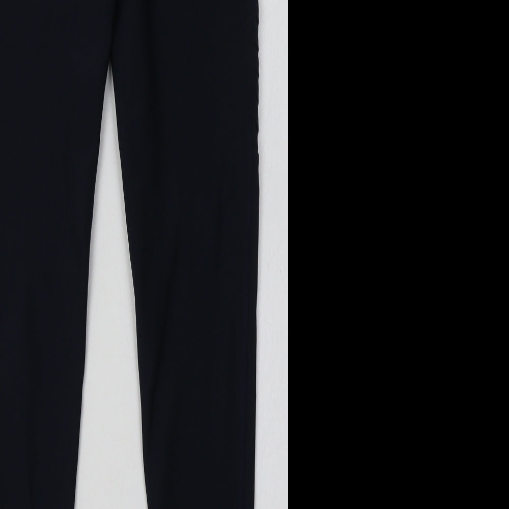 MPG Womens Blue Polyester Sweatpants Leggings Size 8 L28 in Regular