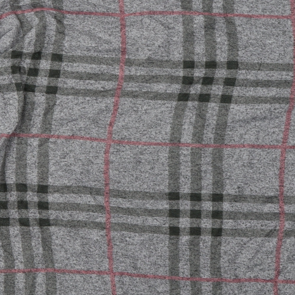 aniston Womens Grey Check Polyester Pullover Sweatshirt Size 14 Pullover