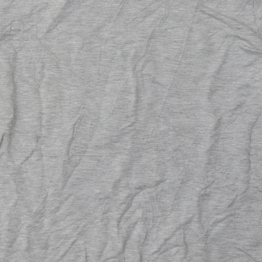 sainsburys Womens Grey Animal Print Cotton Pullover Sweatshirt Size 8 Pullover - Star Print
