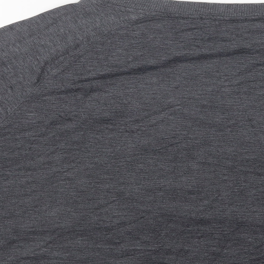 New Look Womens Grey Polyester Top Pyjama Top Size M - Sloth