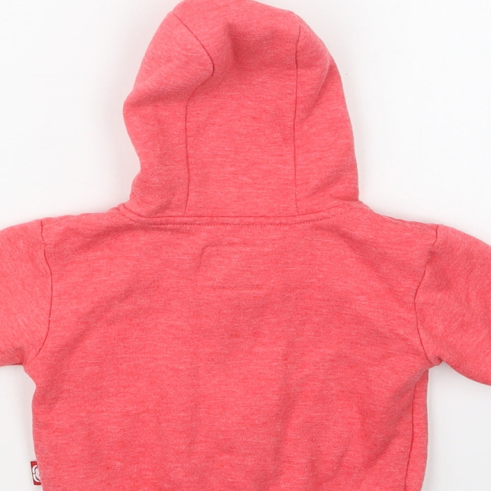 Ecko Unltd. Baby Pink Polyester Full Zip Jumper Size 3-6 Months Zip