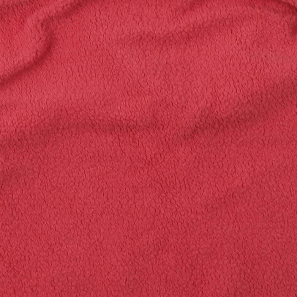 EWM Womens Pink Polyester Pullover Sweatshirt Size M Button