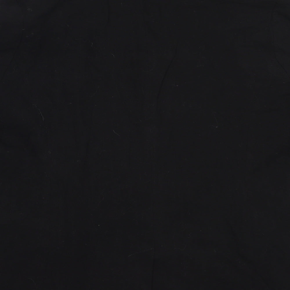 Papaya Womens Black Viscose Jacket Blazer Size 10
