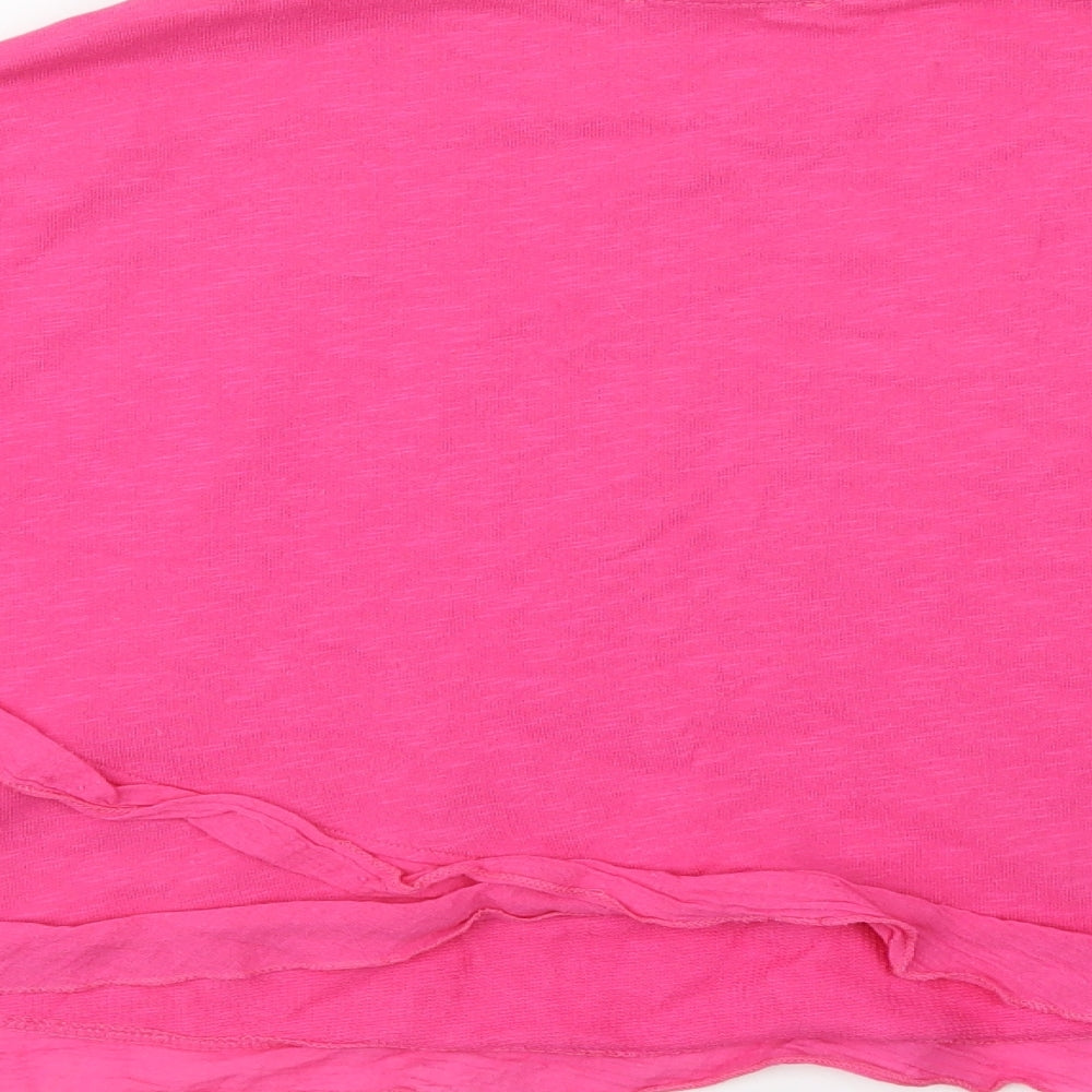 Zara Girls Pink Cotton Pullover Sweatshirt Size 11-12 Years