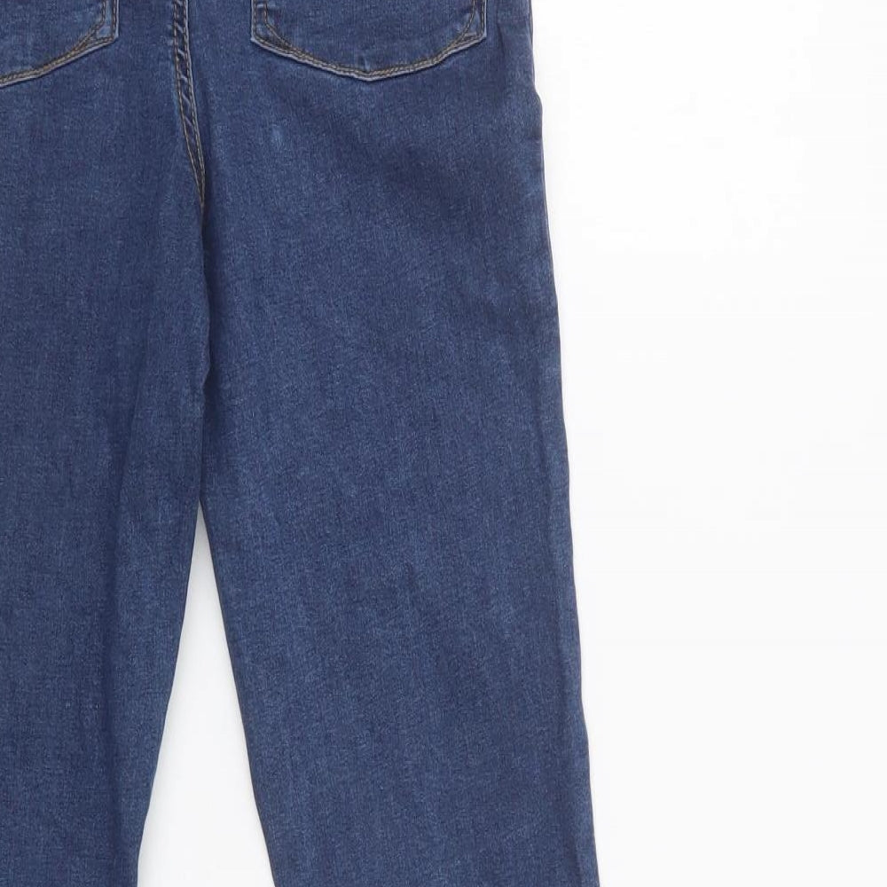 Primark Womens Blue Cotton Jegging Jeans Size 10 L30 in Regular Button