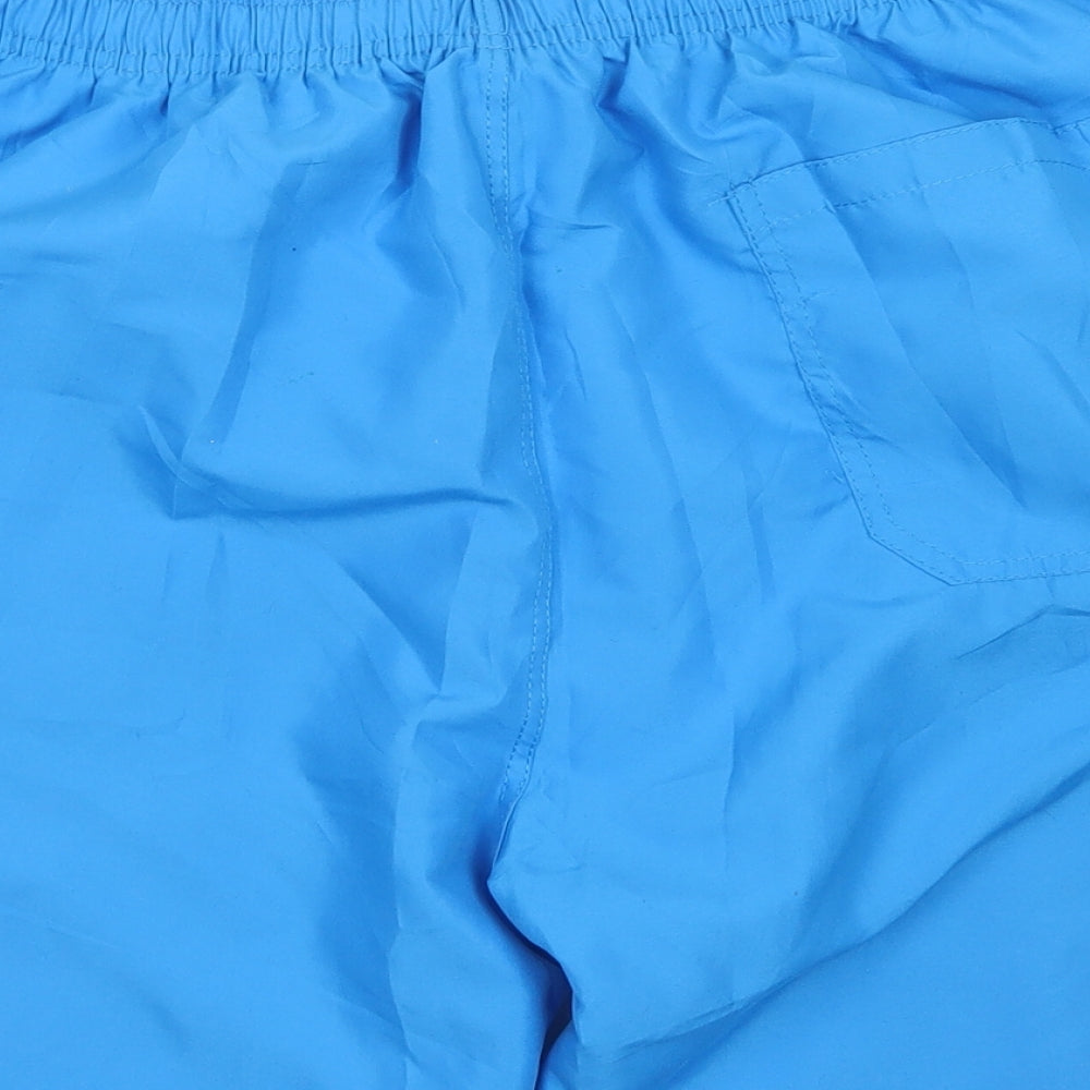GRCF Mens Blue Polyester Athletic Shorts Size 2XL L6 in Regular Drawstring - Board Shorts